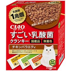 いなば CIAO すごい乳酸菌クランキー まぐろ節ミックス味 10袋×2箱