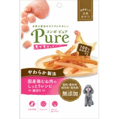 日本ペットフード コンボ ピュア ドッグ モグモグッド！ 国産鶏むね肉のしっとりレシピ 細切り 50g 犬用おやつ （1点）