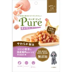 日本ペットフード コンボ ピュア ドッグ モグモグッド！ コリコリ軟骨と国産鶏肉のレシピ 角切り 50g 犬用おやつ （1点）