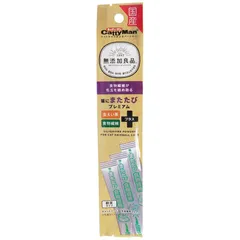 （まとめ買い）キャティーマン 無添加良品 猫にまたたびプラス 食物繊維 0.5g×3包 猫用おやつ 【×30セット】