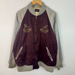 goaスカジャン インディアン刺繍 ピンクベージュ系 - メルカリ