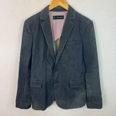 DSQUARED2 ディースクエアード テーラードジャケット デニムジャケット　グレー 46サイズ メンズ 古着 モード ストリート