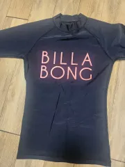 Billabong ブラック ラッシュガード レディース