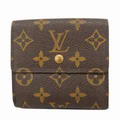 ルイ・ヴィトン(Louis Vuitton) ルイ・ヴィトン 三つ折り財布 モノグラム ポルトモネビエカルトクレディ M61652 ブラウンメンズ レディース