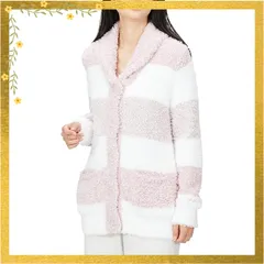 [ジェラート ピケ] ジェラートメランジ3ボーダーショールカーディガン PWNT999013 レディース PNK Free Size