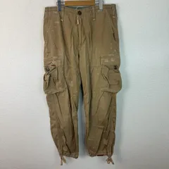 00s Levi's リーバイス カーゴパンツ ダメージ加工 ベージュ 32サイズ メンズ 古着 ワーク系 アメカジ