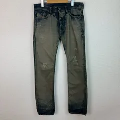 DIESEL ディーゼル デニムパンツ ジーンズ ダメージ加工 グレー 30サイズ メンズ 古着 ストリート　アメカジ　Y2K