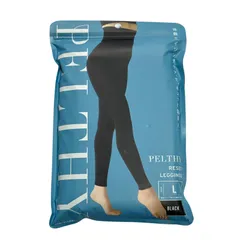 ベルミス PELTHY ペルシ―リセットレギンス Lサイズ ブラック 骨盤ベルト 美脚 着圧