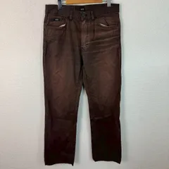 HUGO BOSS ヒューゴボス チノパン 無地 ブラウン W33 L32 メンズ 古着 ワーク系 アメカジのサムネイル