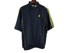 【中古ゴルフウェア】adidas(アディダス) 半袖ブルゾン M