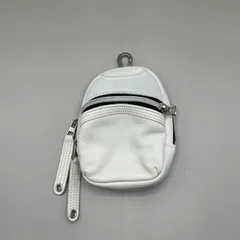 美品　マスターピース　ポーチ　キーホルダーバッグ　レザー　オフホワイトのサムネイル