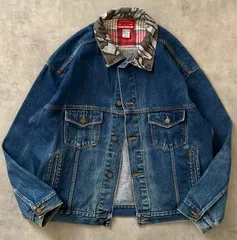 90s MARLBORO custom trebark denim jacket トレバークカモ デニム ジャケット
