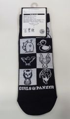 시마무라 걸즈 & 팬처 극장판 양말 팀 아이콘 25-27cm 25-27cm
