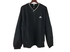 【中古ゴルフウェア】adidas(アディダス) 長袖ブルゾン LL
