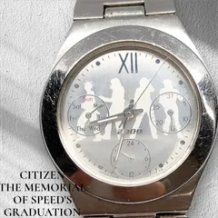 【希少/稼働品】SPEED 解散記念 シチズン メモリアルウォッチ 腕時計 2000年限定 シルエット サイン刻印 6329 クロノグラフ レディース腕時計 クォーツ 電池新品交換済