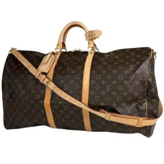 ルイ・ヴィトン Louis Vuitton キーポル バンドリエール60 2WAY ショルダーバッグ ボストンバッグ モノグラム ブラウン M41412 レディース 【中古】