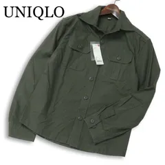 【新品 未使用】 UNIQLO ユニクロ 通年★ チェック フィールド シャツ ジャケット Sz.M メンズのサムネイル