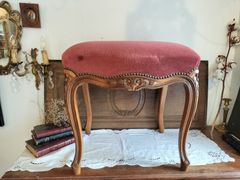 西洋家具 アンティークソファ ヴィクトリアンスタイル 赤いソファ
