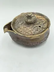 キッチン・食器 備前焼 メロンモチーフ 武田良昭作 宝瓶 （たメロン001）