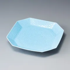 青磁１１角盛鉢（小）