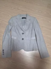 グレー レディース スーツ ジャケット