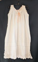 フランス製 vintage ヨーロピアンアンティーク 海外古着 フリルワンピ
