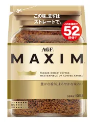 AGF マキシム 袋 105g 【 インスタントコーヒー 】 【 詰め替え エコパック 】 [105g(袋)]