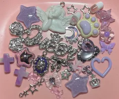 No.386 デコレーションパーツ　デコパーツ　まとめ売り