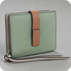 ロエベ LOEWE 財布 レディース  アナグラム コンパクトジップウォレット