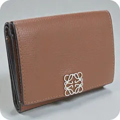 ロエベ LOEWE 財布 レディース  アナグラム トライフォールドウォレット