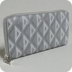 ディオール Dior 財布 メンズ  CDダイヤモンド ロングジップウォレット