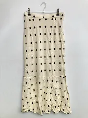 ROPE PICNIC ロングスカート 38 アイボリー