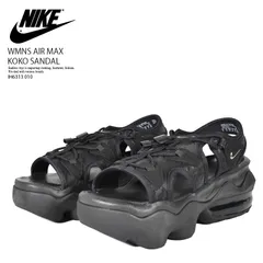 [レディース] NIKE ナイキ WMNS AIR MAX KOKO SANDAL ウィメンズ エア マックス ココ サンダル 厚底 スポーツサンダル スポサン レース模様 カジュアル ストリート (ブラック) IH6313-010 IH6313 010