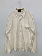 KA::DINSKY シャツ/ブラウス L アイボリー 無地 ミドル丈 長袖 レギュラーカラー