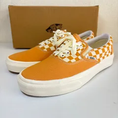 【フォロー10%off】 Vans Slip On Era Check Orange