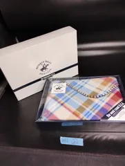 BEVERLY HILLS POLO CLUB　チェック柄ブランケット