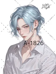 A-1826 メンズ ステッカー sticker 素材 コラージュ collage シール achashop