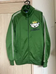 00s オールドスクール アディダス NIGO®︎ × ヒューマンメイド ベア グリーン ジャージ トラックジャケット