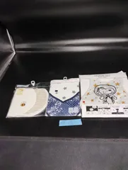 アストロノーツ・スヌーピー他 スタイ（よだれかけ）3枚セット