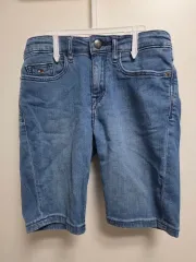 トミーヒルフィガー キッズ デニムハーフパンツ 140