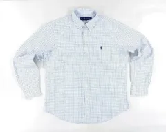 ポロラルフローレン スリムフィット チェックシャツ XL