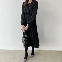 送料無料 ワンピース 長袖 プリーツ ロングワンピース マキシワンピース フレアワンピース ドレス レディース 春 夏 秋 冬 きれいめ ウエストリボン 着痩せ Aライン おしゃれ 入園式 卒業式