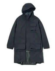 GU x エンジニアードガーメンツ パデッド シェル パーカ ネイビーXL