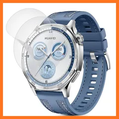 【新品】 For HUAWEI WATCH GT5 Pro 46mm 用 スクリーン保護フィルム (2枚入り) 高透過率 反射低減 アンチグレア 軟TPU素材 液晶保護フィルム 防気泡 防指紋 全面保護の対応 HUAWEI WATCH GT 5 Pro 0