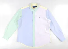 ポロラルフローレン クラシックフィット マルチ オックスフォードシャツ XL