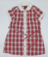 【新入荷!!】☆セット割対応☆ コムサイズム キッズ チェック シャツワンピース 110Acm （2127）