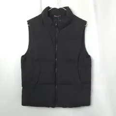 レディースS POLHAM ダウン ベスト ブラック 黒