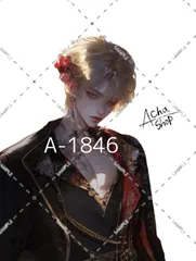 A-1846 メンズ ステッカー sticker 素材 コラージュ collage シール achashop