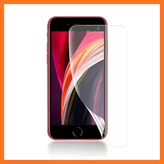 【新品】 【アンチグレア ・ ガイド枠付き】iPhone SE3専用 アンチグレア フィルム 非ガラス iPhone SE2全面 保護 フィルム【TPU1枚】IPhone se3 / se2 / iPhone8 / iPhone7用 フィルム 【指紋認証対 1