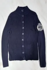 破格POLO RALPH LAUREN レディースニットカーディガン Mサイズ